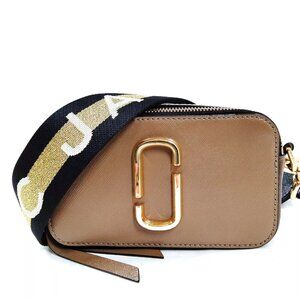 MARC JACOBS Brown Snapshot Camera Bag